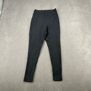 Danskin Womens High Waisted Pocket Leggings‎ Black Athletic Yoga Pants Sz Small